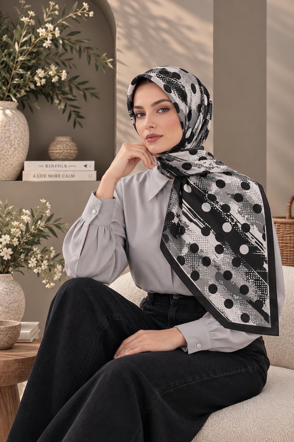 Dijital Soft Eşarp V-7211-02