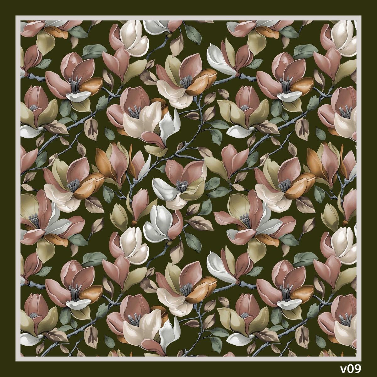 Dijital Soft Eşarp V-5569-16 - Venosa Scarf Eşarp