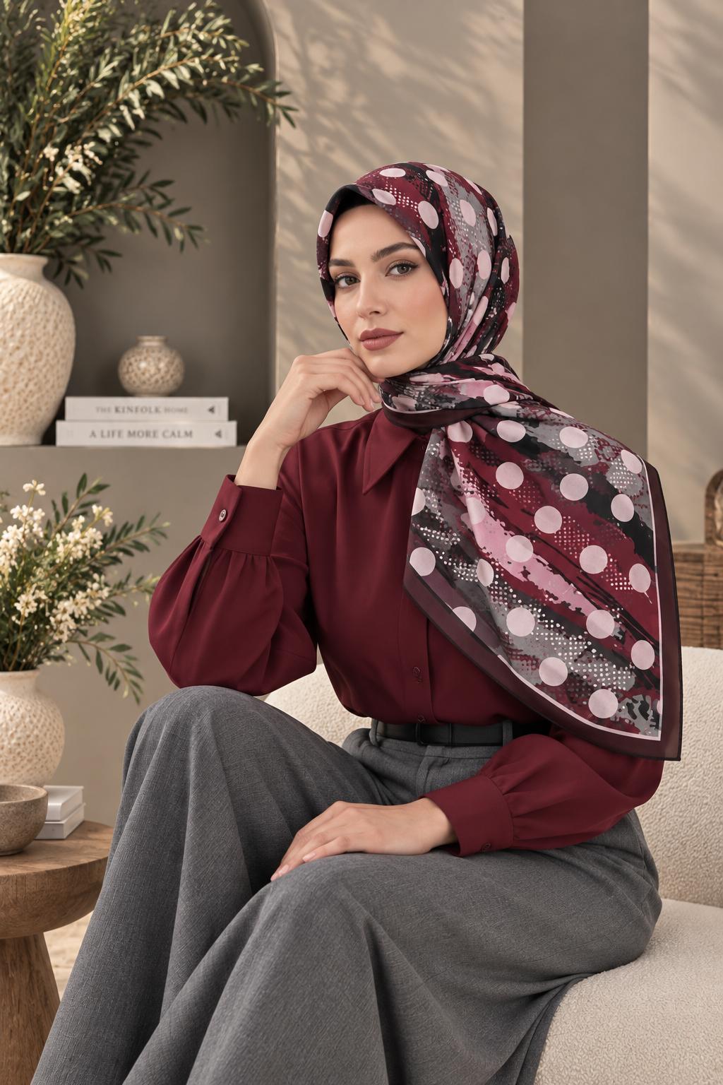 Dijital Soft Eşarp V-7211-03