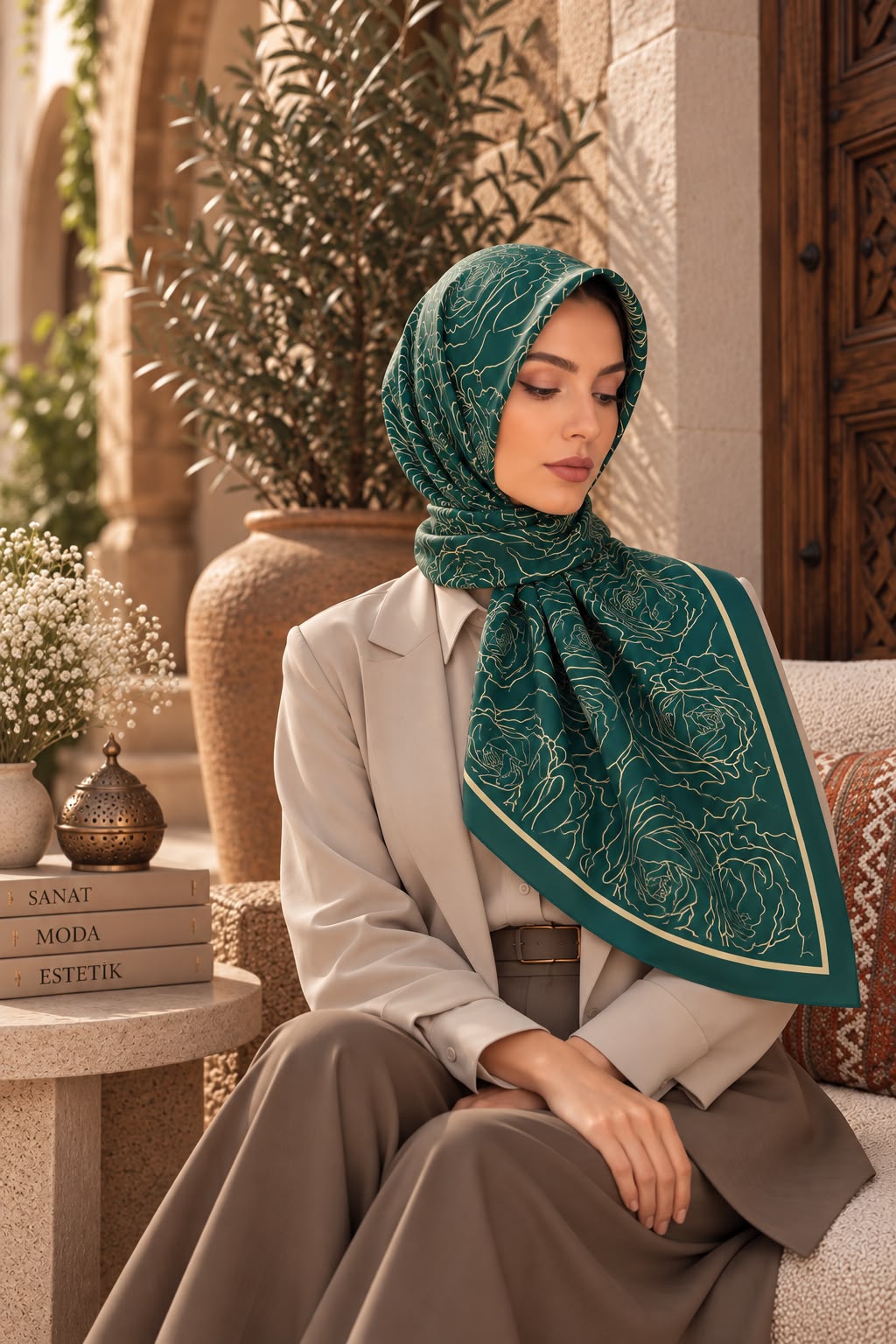 Dijital Soft Eşarp V-7212-05