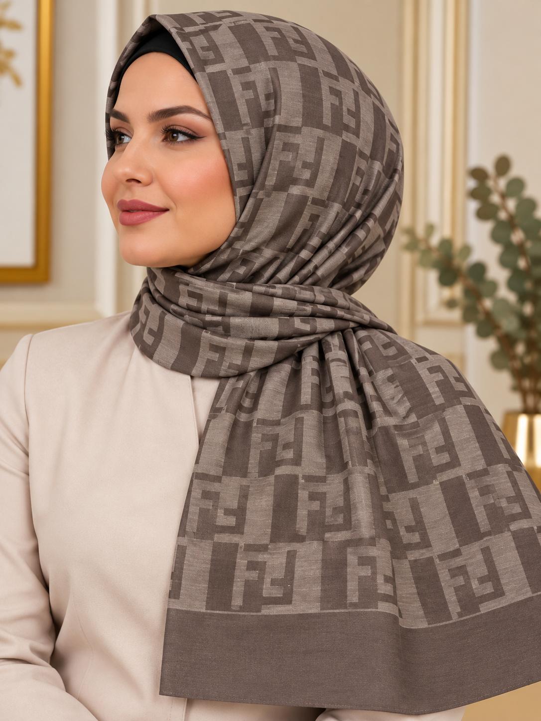Pamuklu Jakar Şal C-1015-07