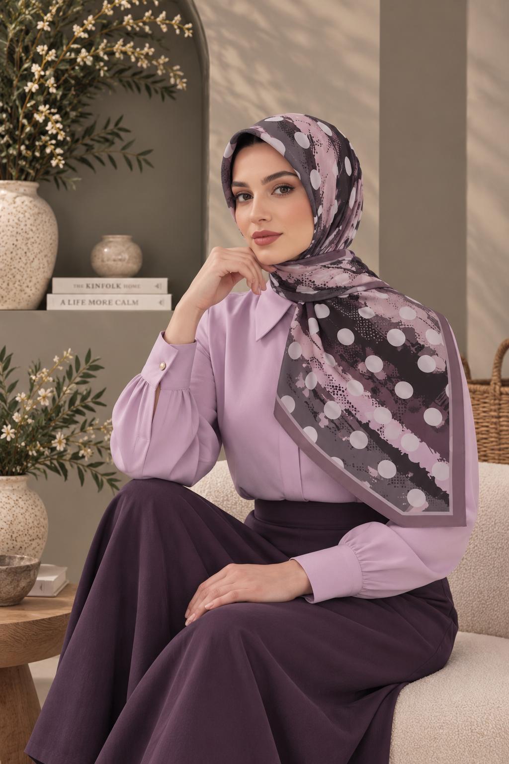Dijital Soft Eşarp V-7211-05