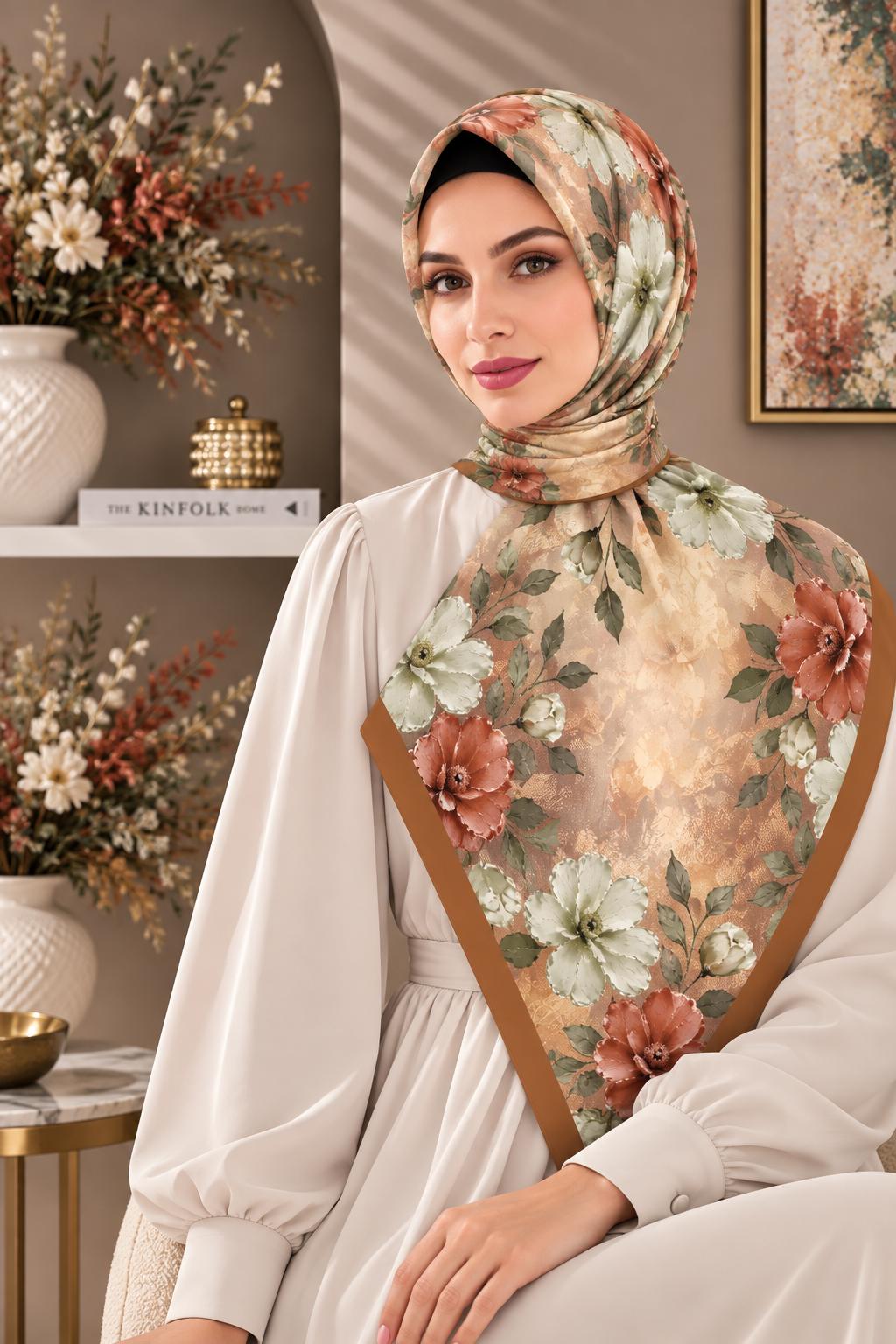 Dijital Soft Eşarp V-7214-08