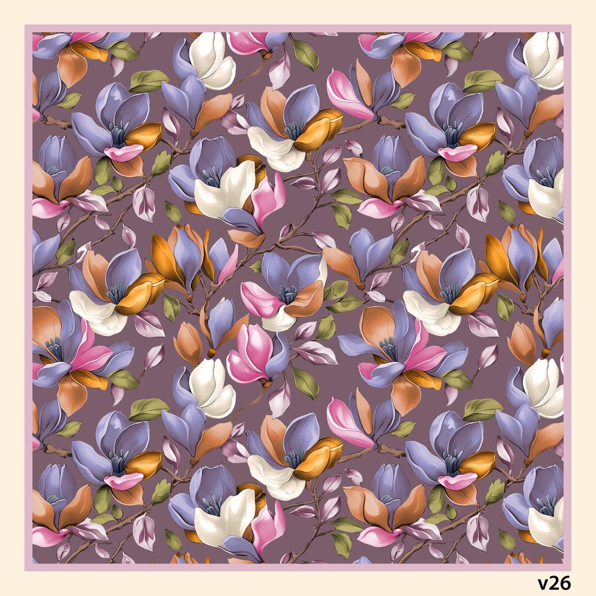 Dijital Soft Eşarp V-5569-11 - detay