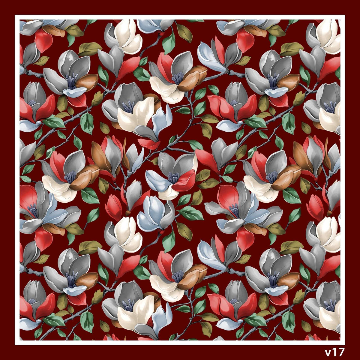 Dijital Soft Eşarp V-5569-13 - detay