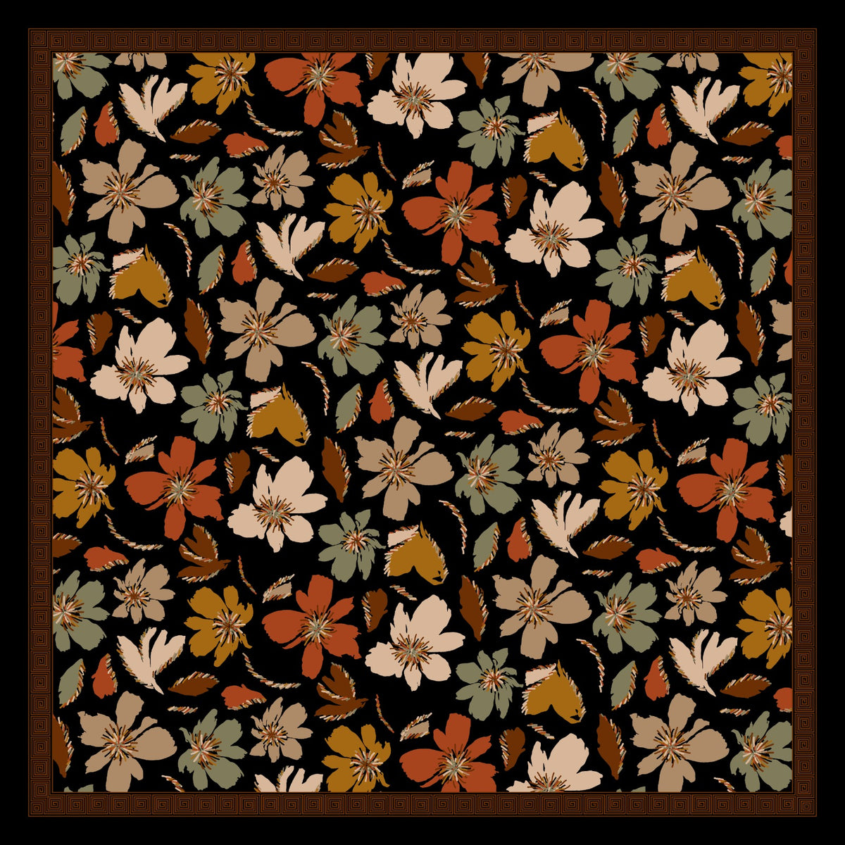 Dijital Soft Eşarp V-5555-03 - Venosa Scarf Eşarp
