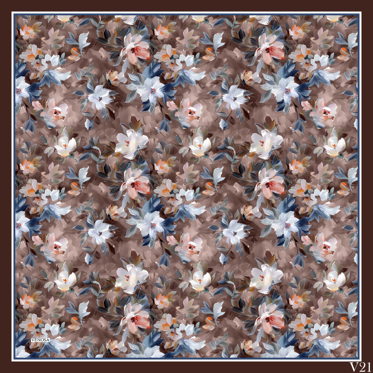 Dijital Soft Eşarp V-5573-06 - Venosa Scarf Eşarp