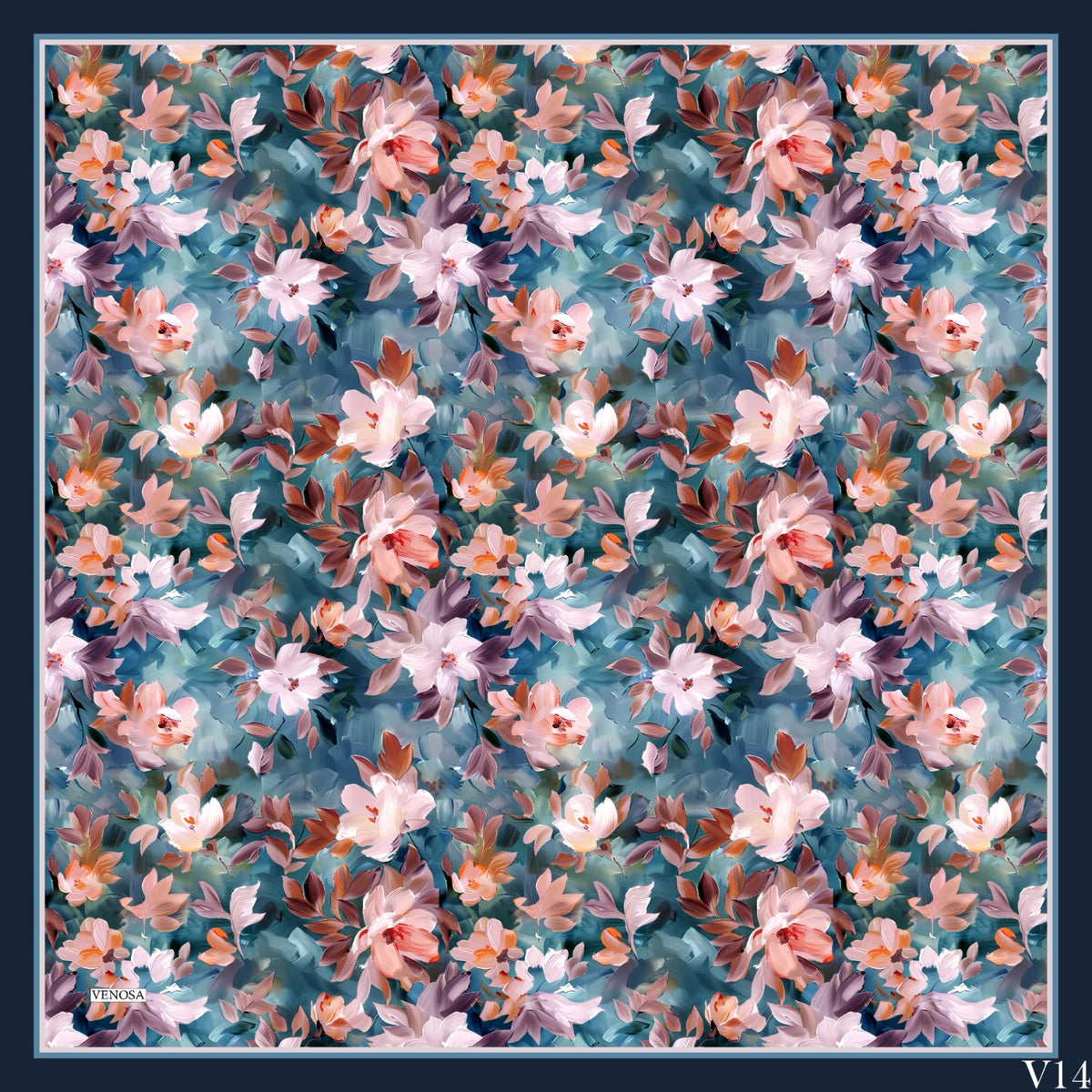 Dijital Soft Eşarp V-5573-07 - Venosa Scarf Eşarp