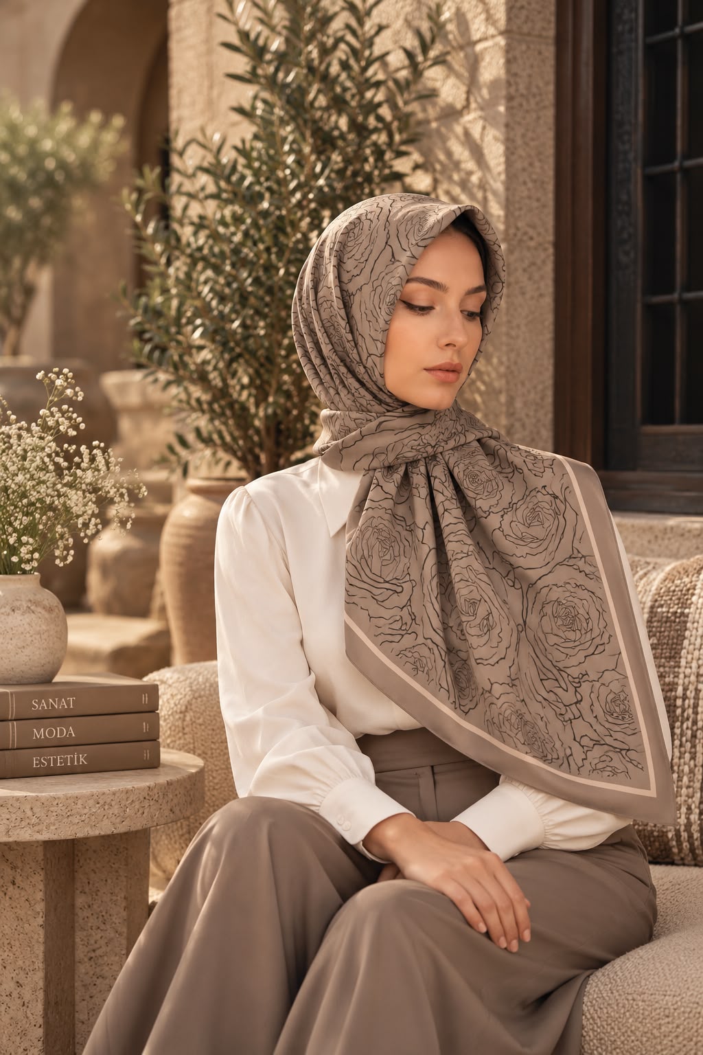 Dijital Soft Eşarp V-7212-12