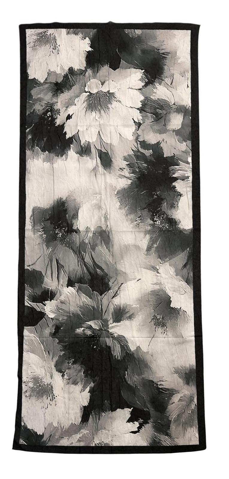 Desenli Kraş Şal B-3056-01 - Venosa Scarf Şal