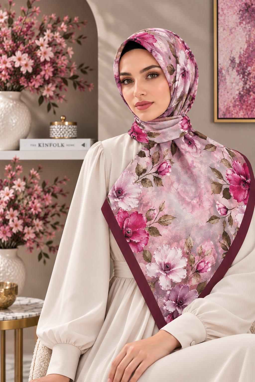 Dijital Soft Eşarp V-7214-10