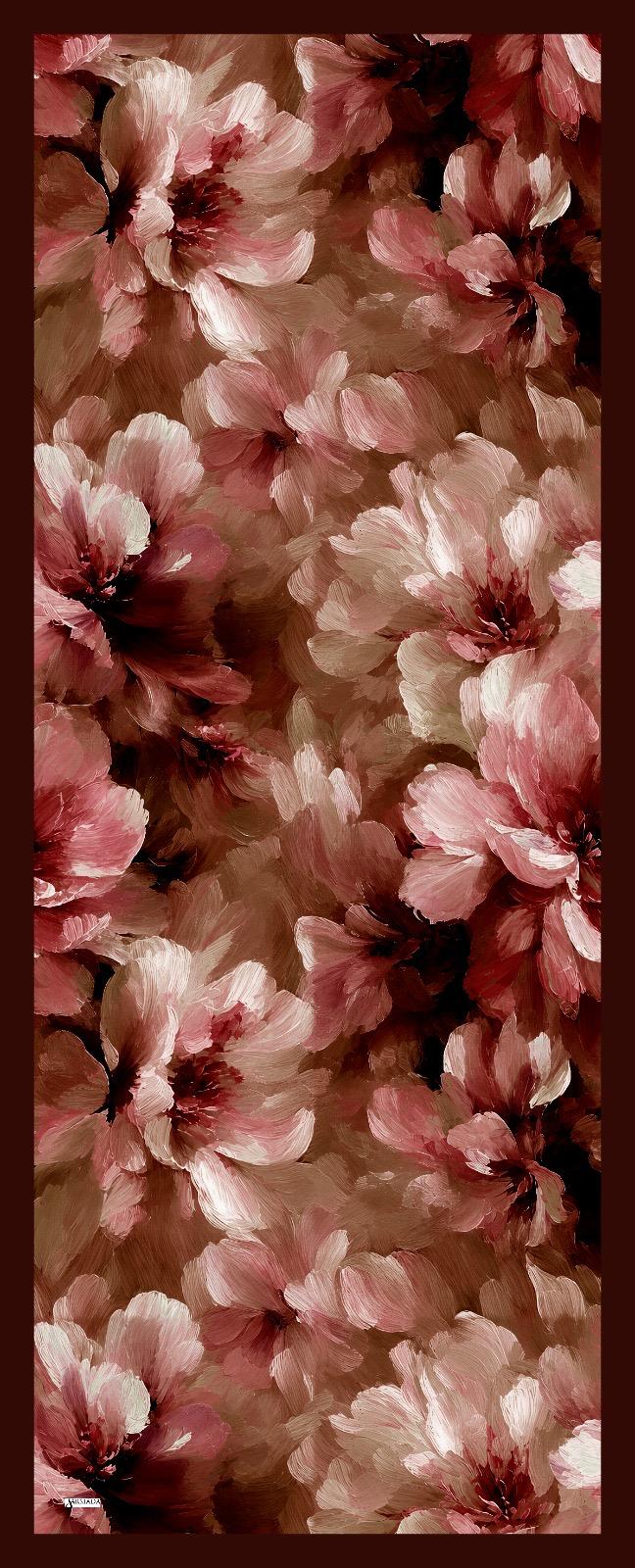Desenli Kraş Şal B-3069-12