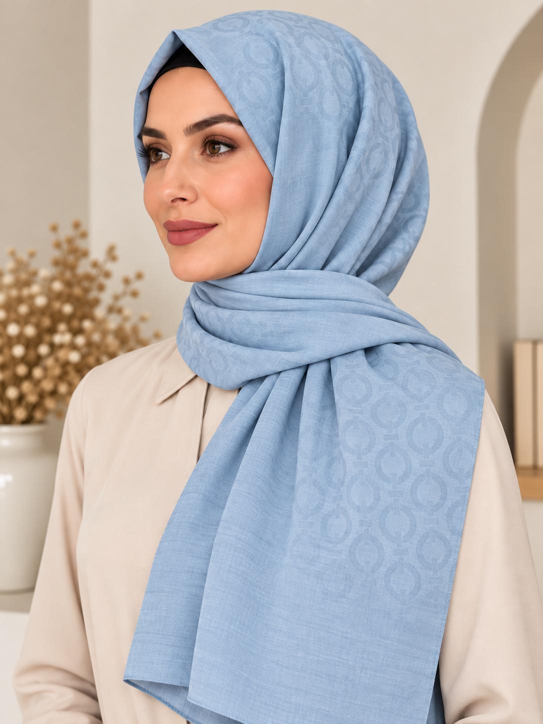 Doğal Elyaf Jakar Şal D-3113-12