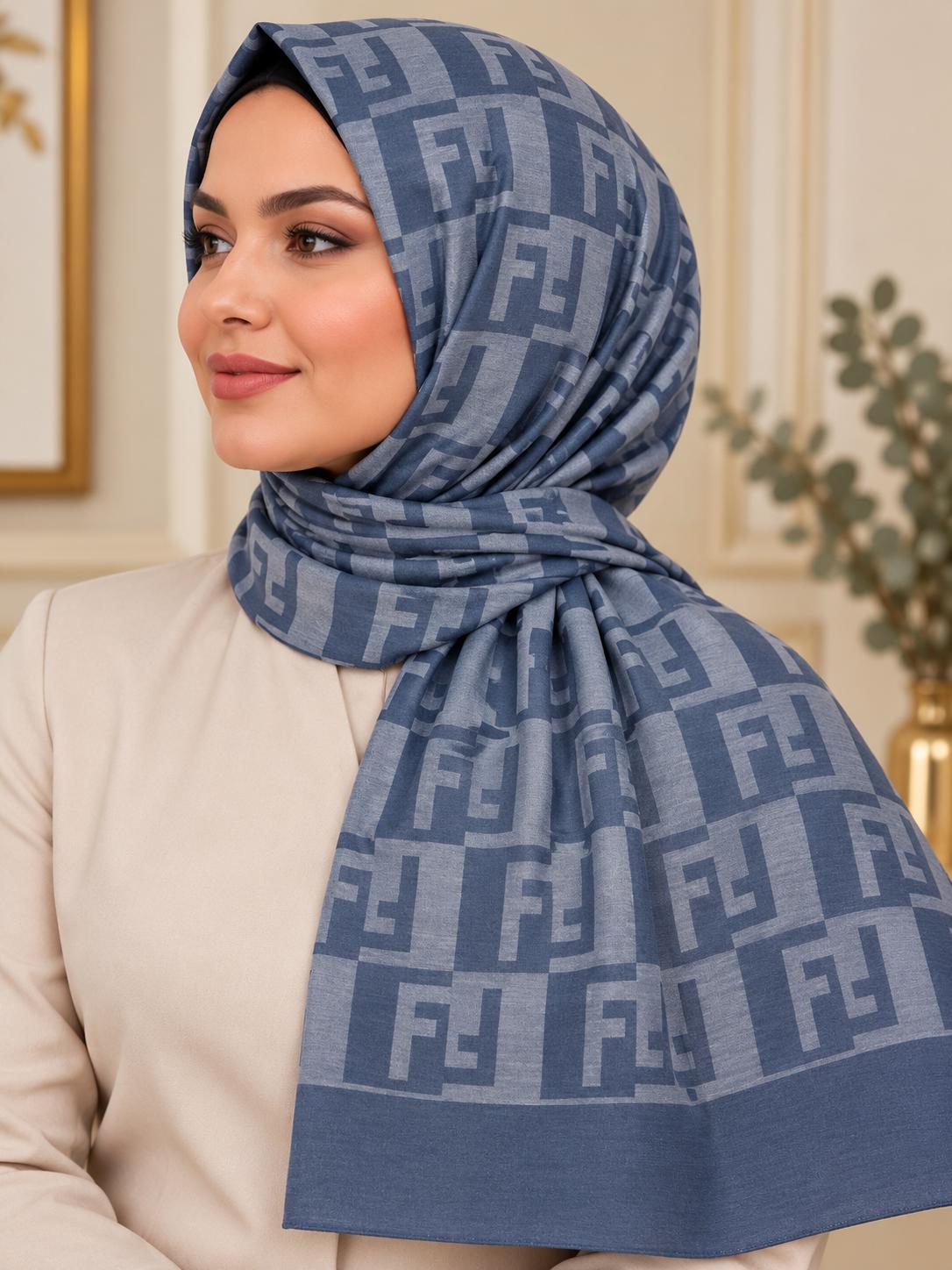 Pamuklu Jakar Şal C-1015-13