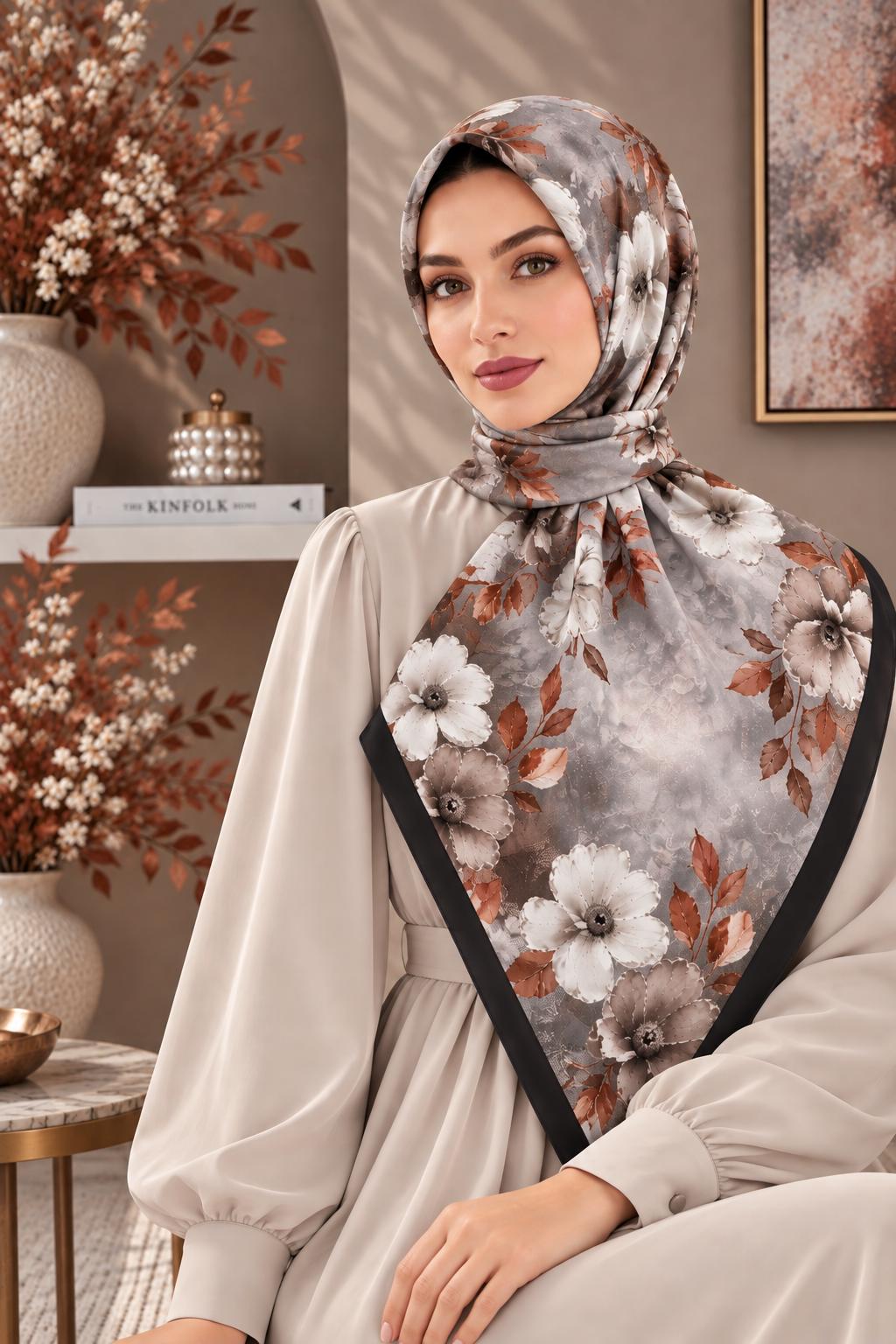 Dijital Soft Eşarp V-7214-14