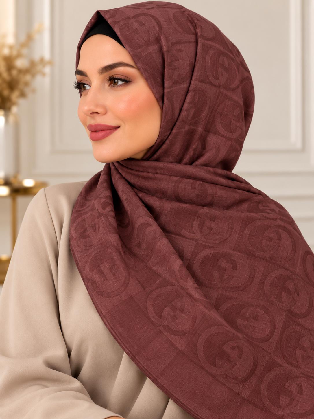 Doğal Elyaf Jakar Şal D-3114-15