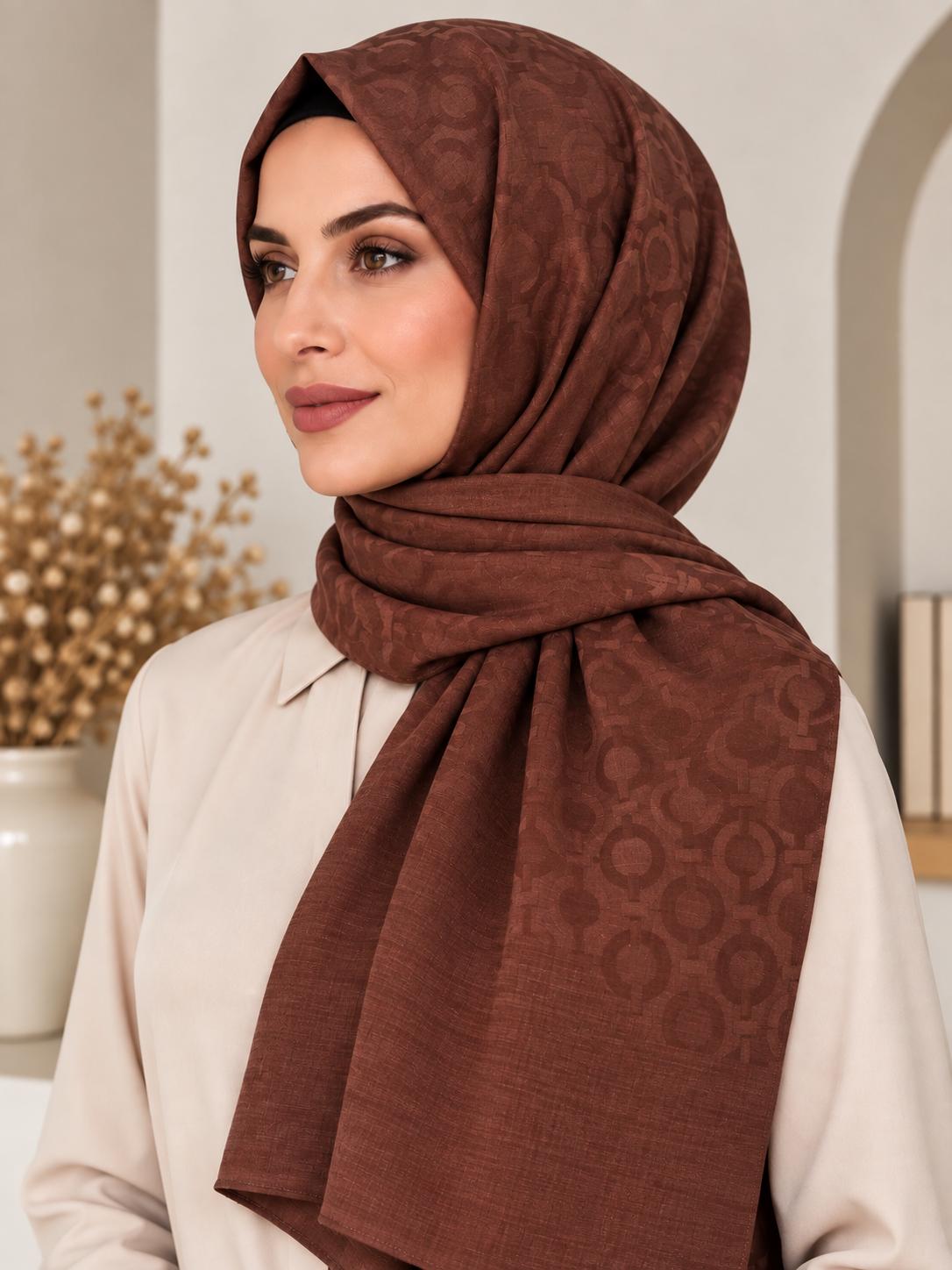 Doğal Elyaf Jakar Şal D-3113-16