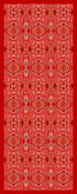 Desenli Kraş Şal B-3061-17 - Venosa Scarf Şal