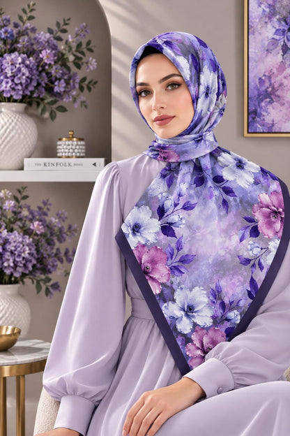 Dijital Soft Eşarp V-7214-17