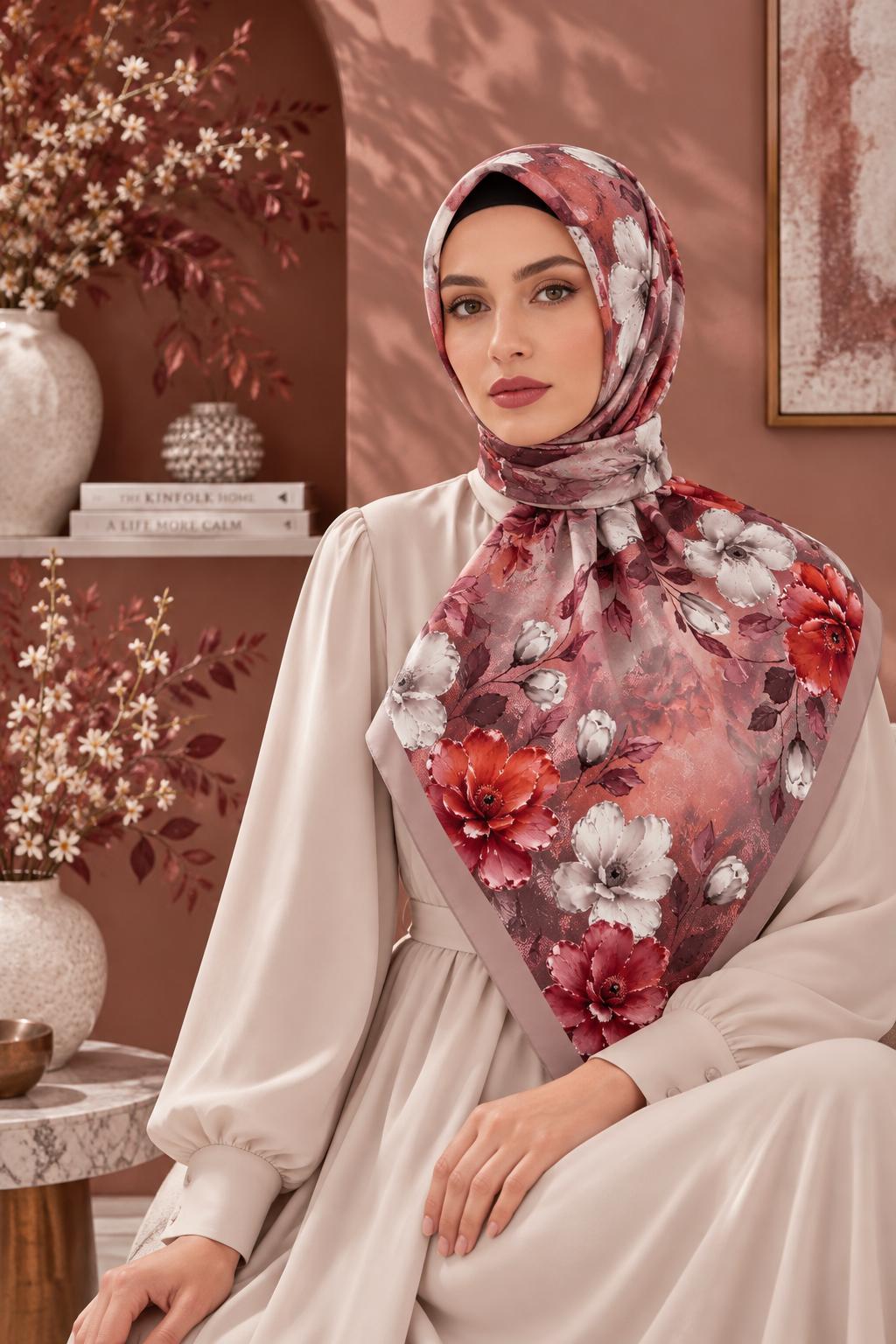 Dijital Soft Eşarp V-7214-18