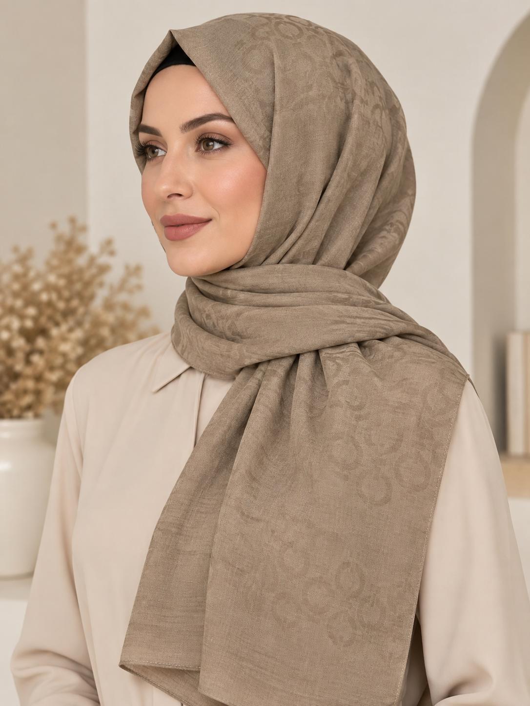 Doğal Elyaf Jakar Şal D-3113-18