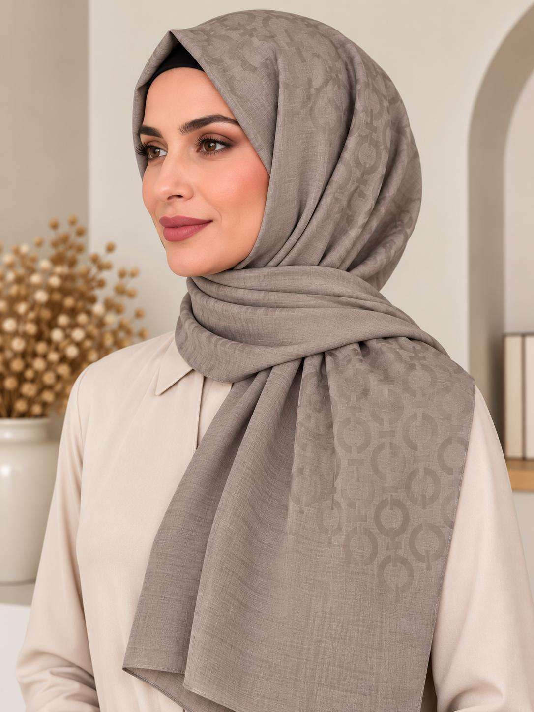 Doğal Elyaf Jakar Şal D-3113-03