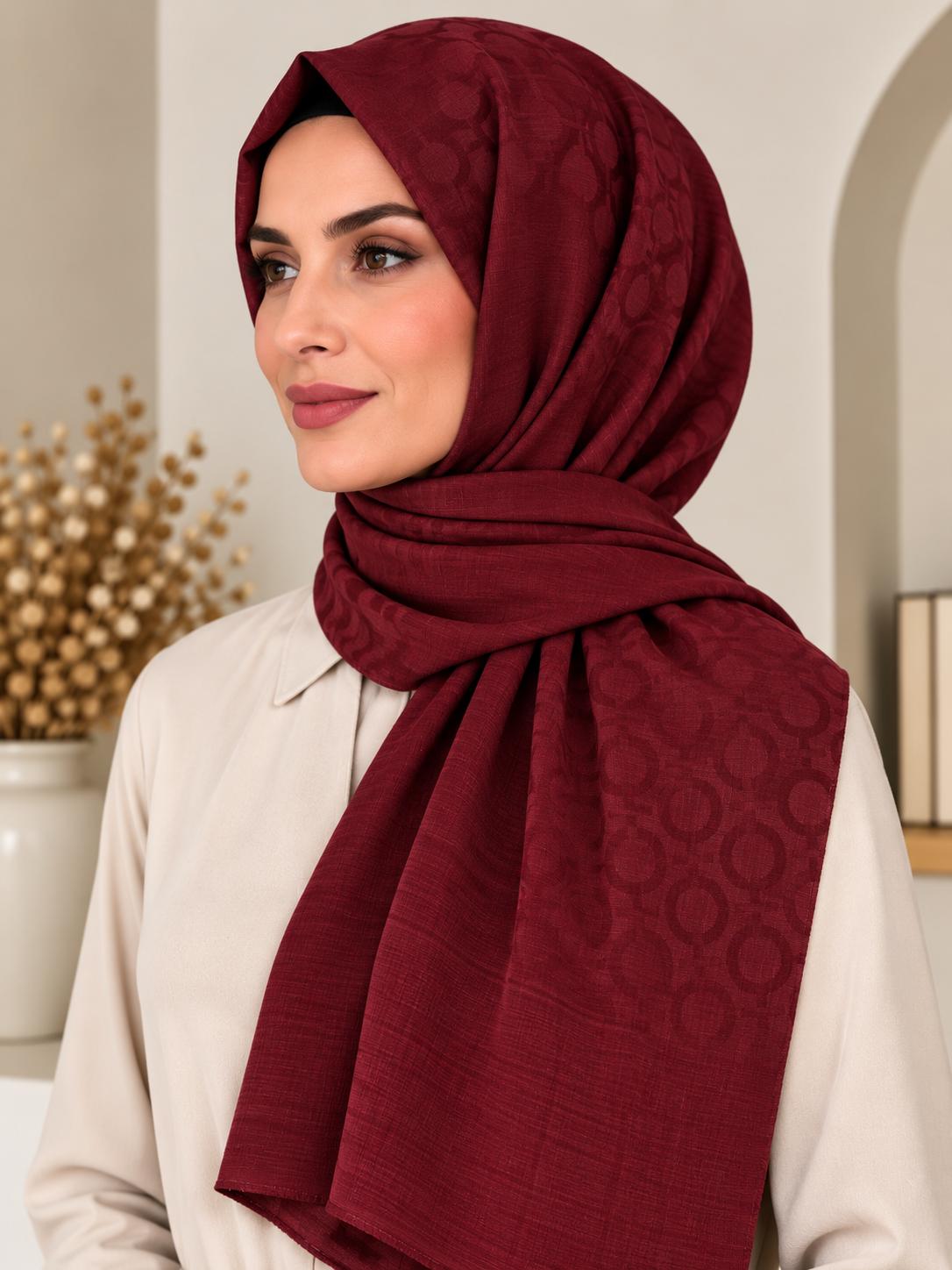 Doğal Elyaf Jakar Şal D-3113-04