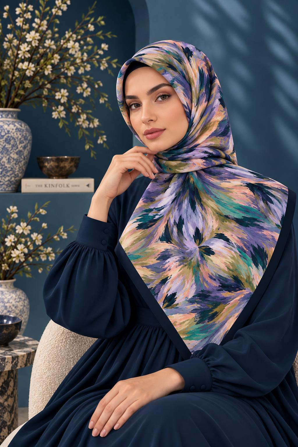 Dijital Soft Eşarp V-7213-04