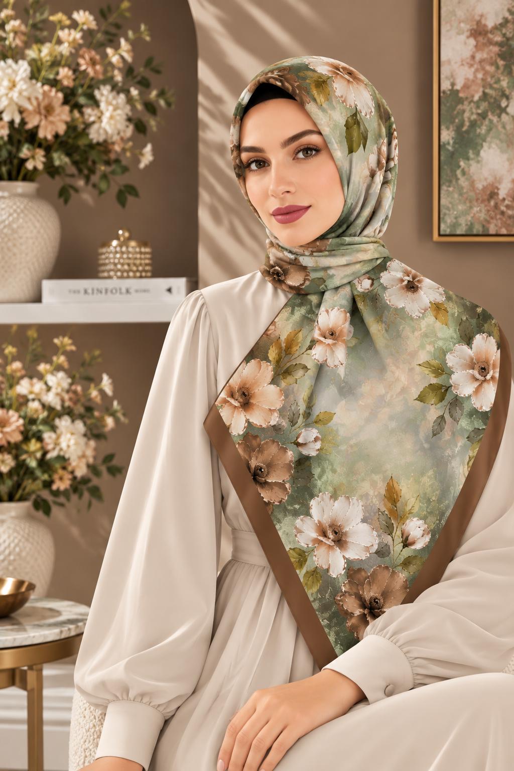 Dijital Soft Eşarp V-7214-05