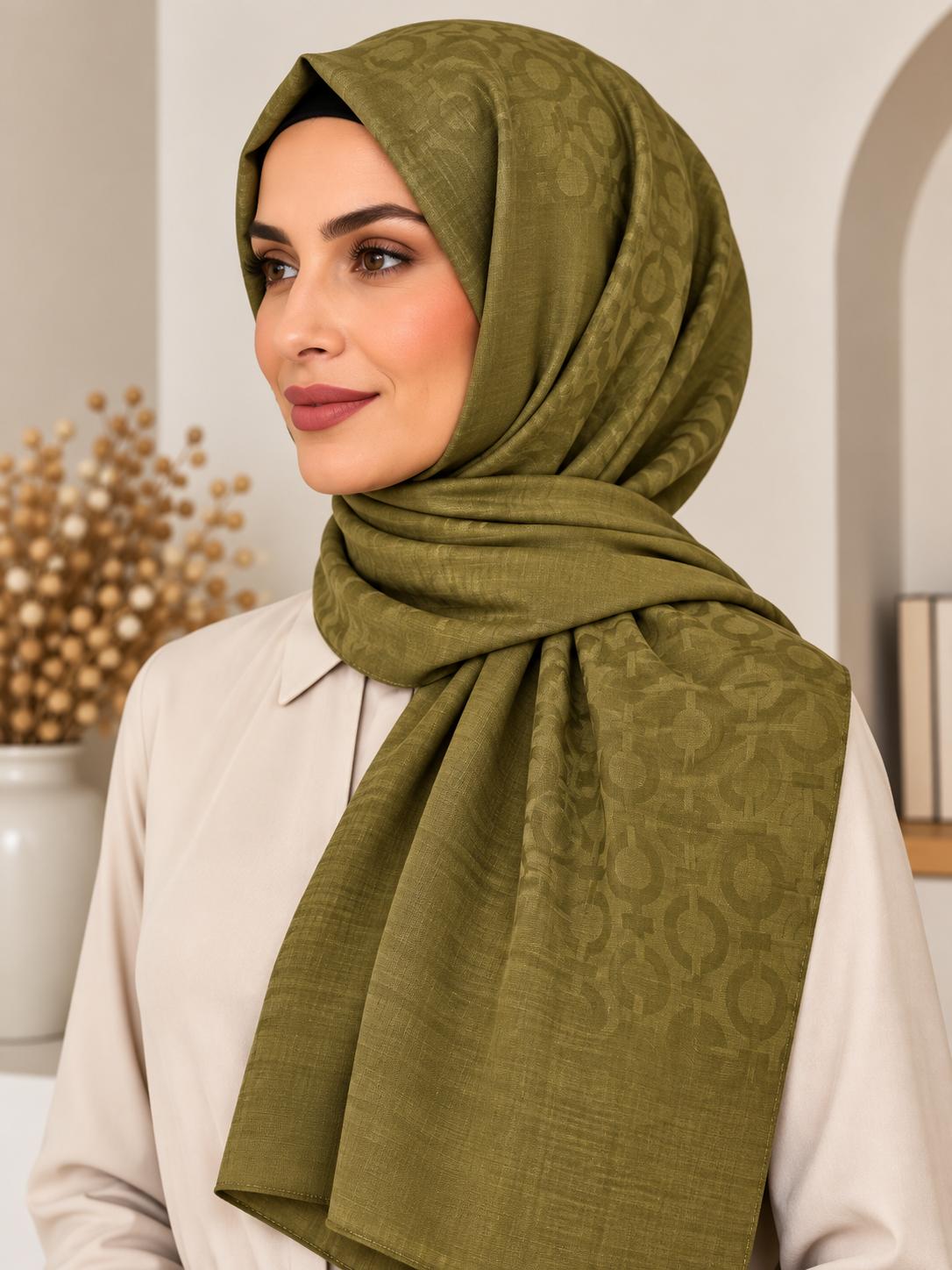 Doğal Elyaf Jakar Şal D-3113-06