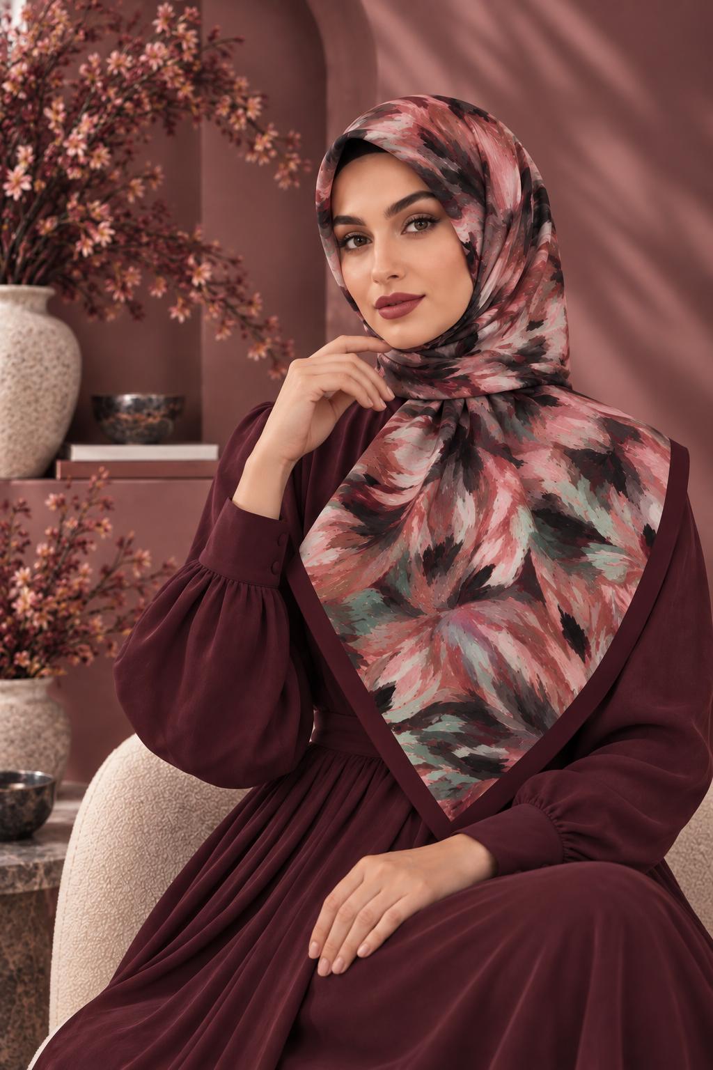 Dijital Soft Eşarp V-7213-07