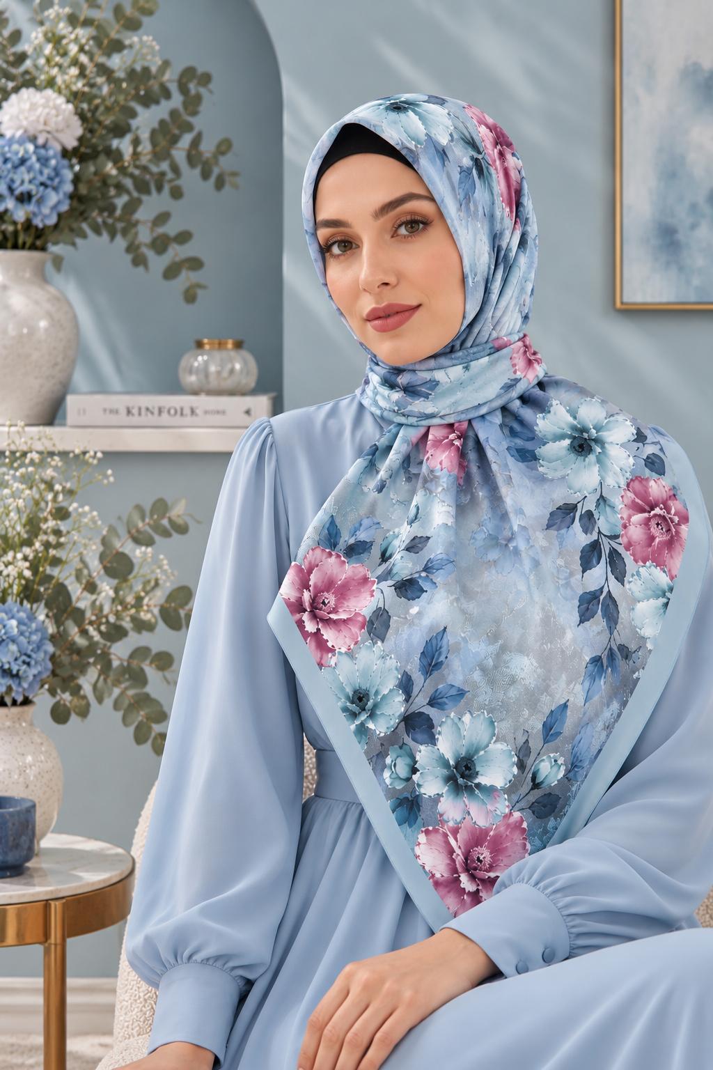 Dijital Soft Eşarp V-7214-07