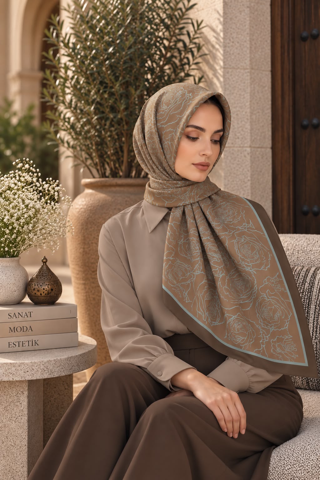 Dijital Soft Eşarp V-7212-04