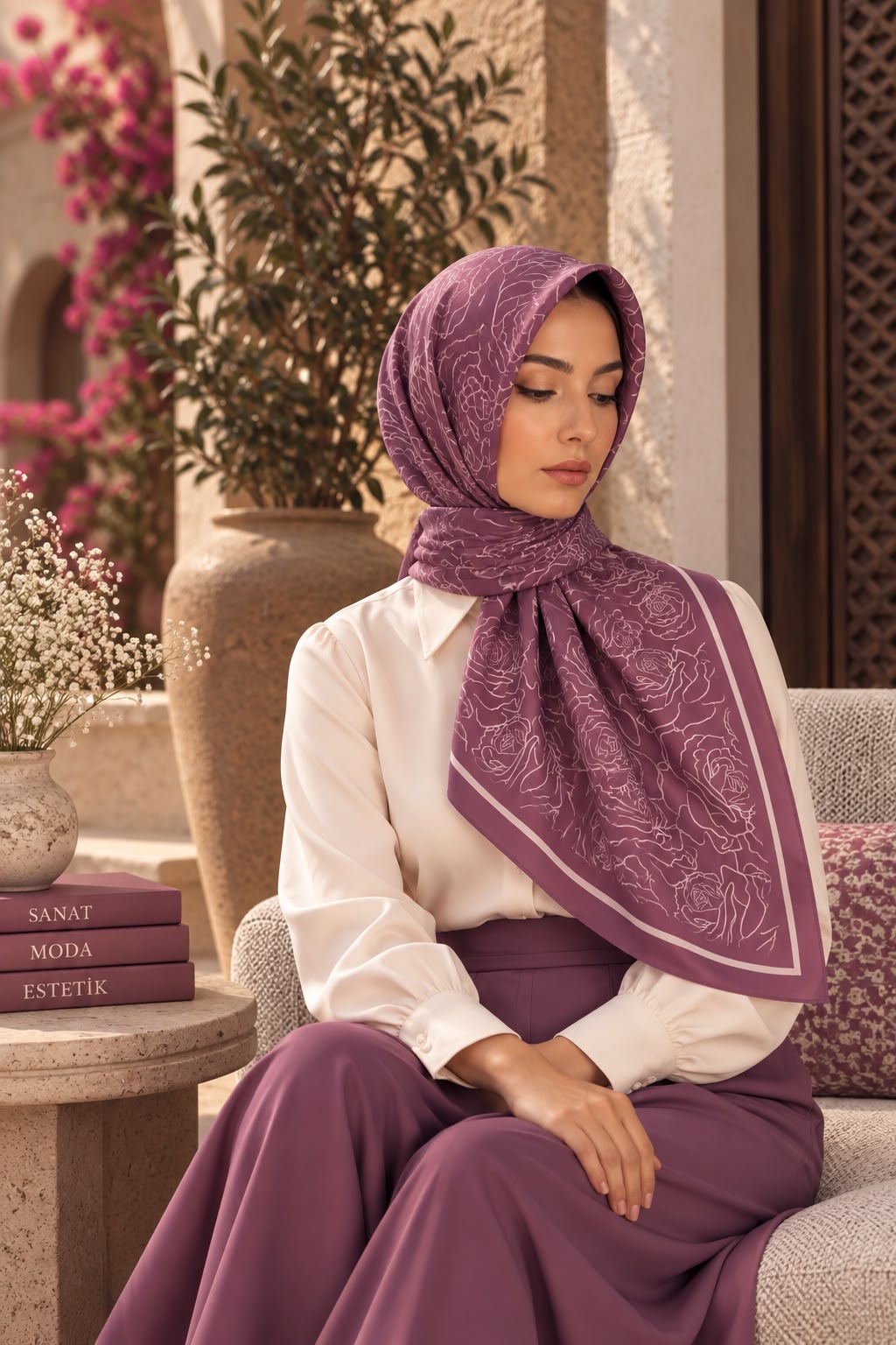 Dijital Soft Eşarp V-7212-06