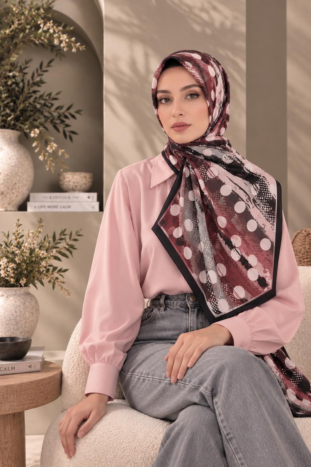 Dijital Soft Eşarp V-7211-06