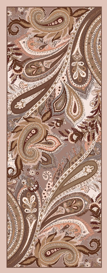 Dijital Soft Şal V-5525-01 - Venosa Scarf Şal