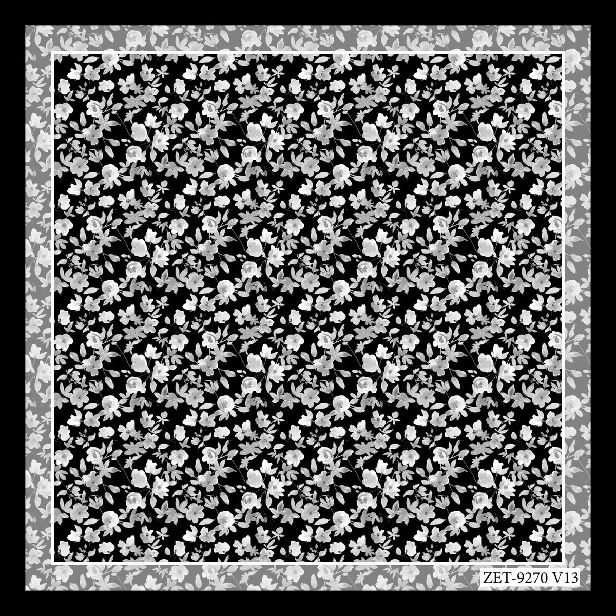 Dijital Soft Eşarp V-5552-01 - Venosa Scarf Eşarp