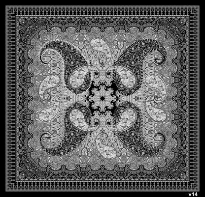 Dijital Soft Eşarp V-5563-01 - detay