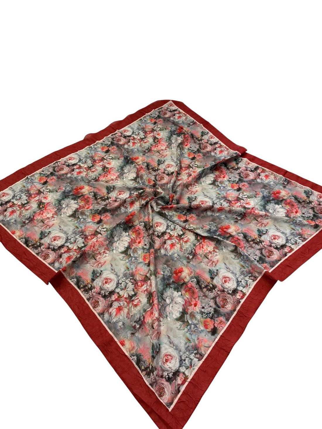 Desenli Kraş Eşarp N-4736-10 - Venosa Scarf Eşarp