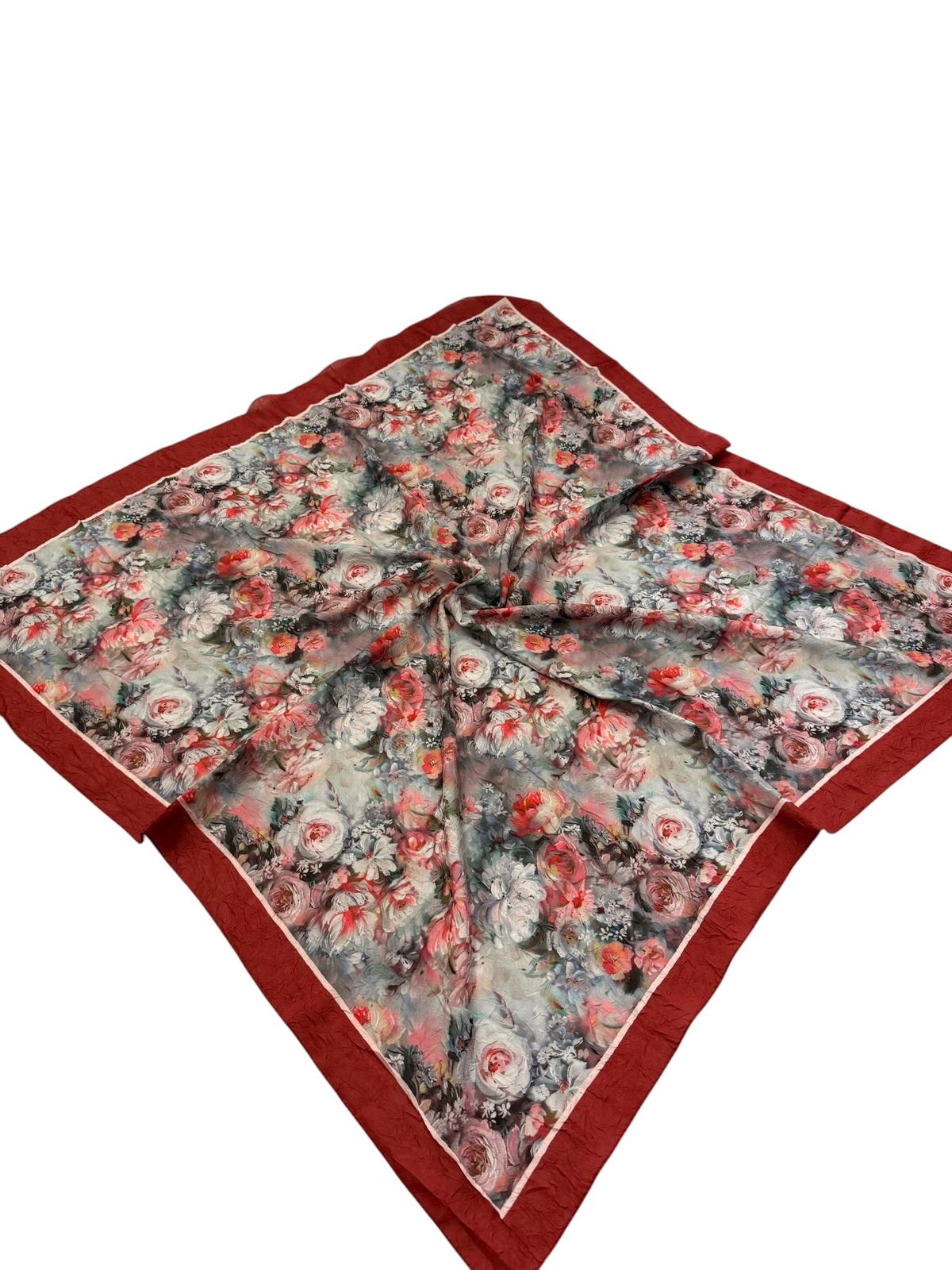 Desenli Kraş Eşarp N-4736-10 - Venosa Scarf Eşarp