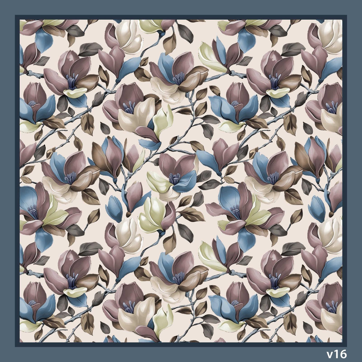 Dijital Soft Eşarp V-5569-10 - Venosa Scarf Eşarp