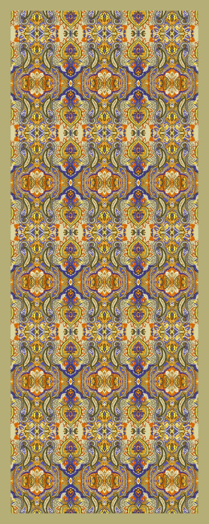 Desenli Kraş Şal B-3061-10 - Venosa Scarf Şal