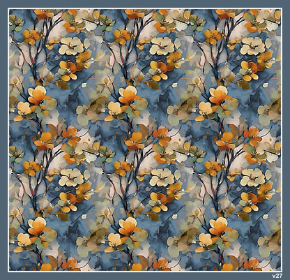 Dijital Soft Eşarp V-5566-10 - Venosa Scarf Eşarp