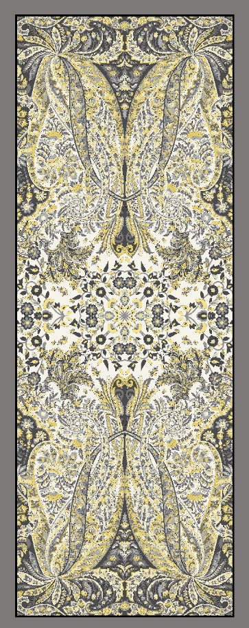 Dijital Soft Şal V-5533-10 - Venosa Scarf Şal