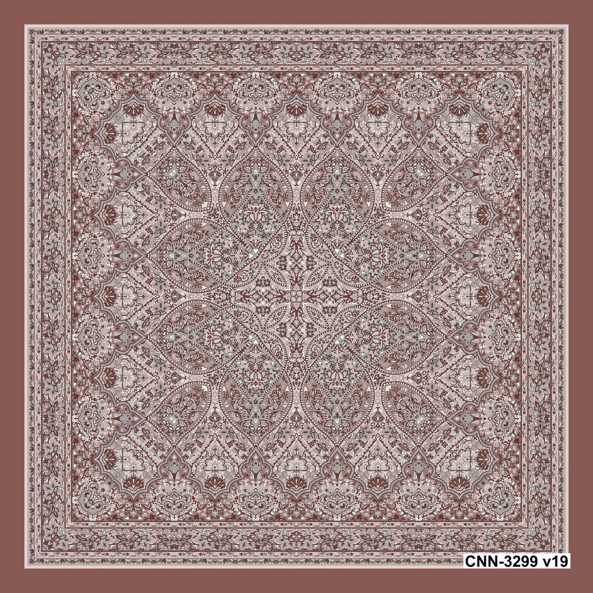 Dijital Soft Eşarp V-5114-10 - detay
