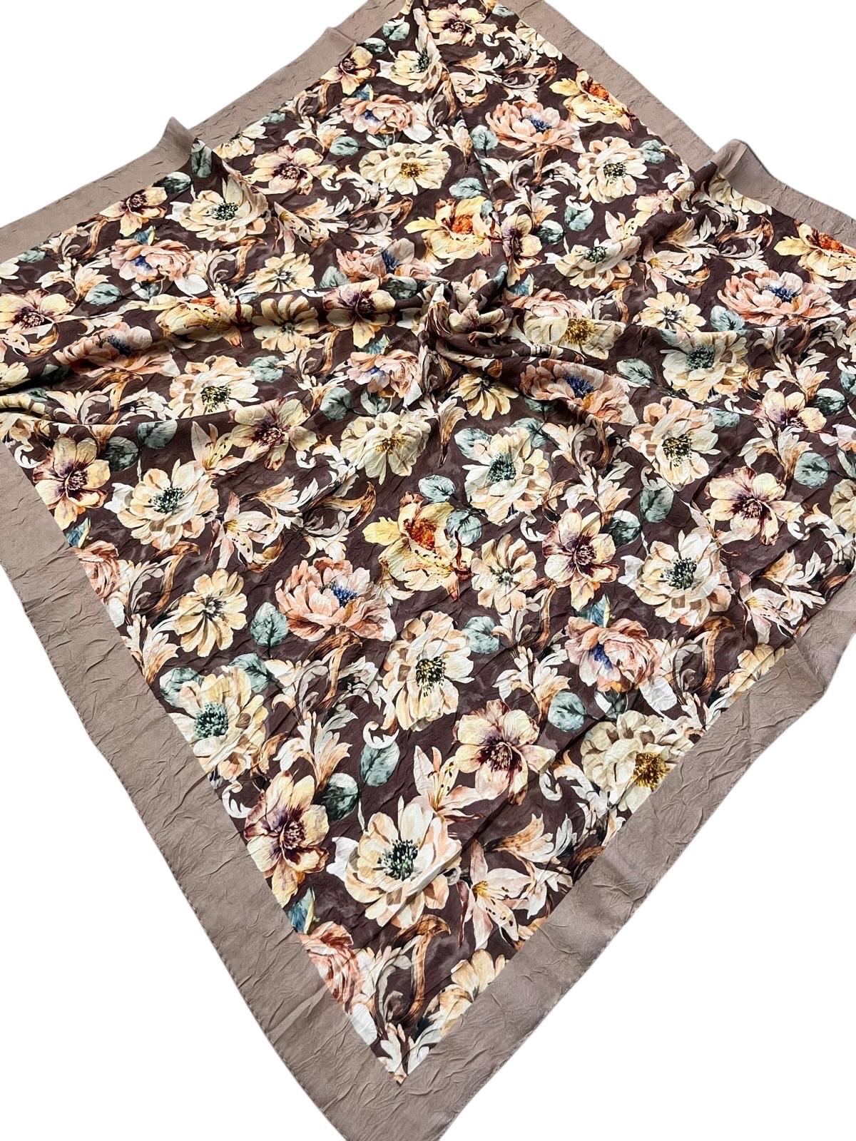 Desenli Kraş Eşarp N-4735-11 - Venosa Scarf Eşarp
