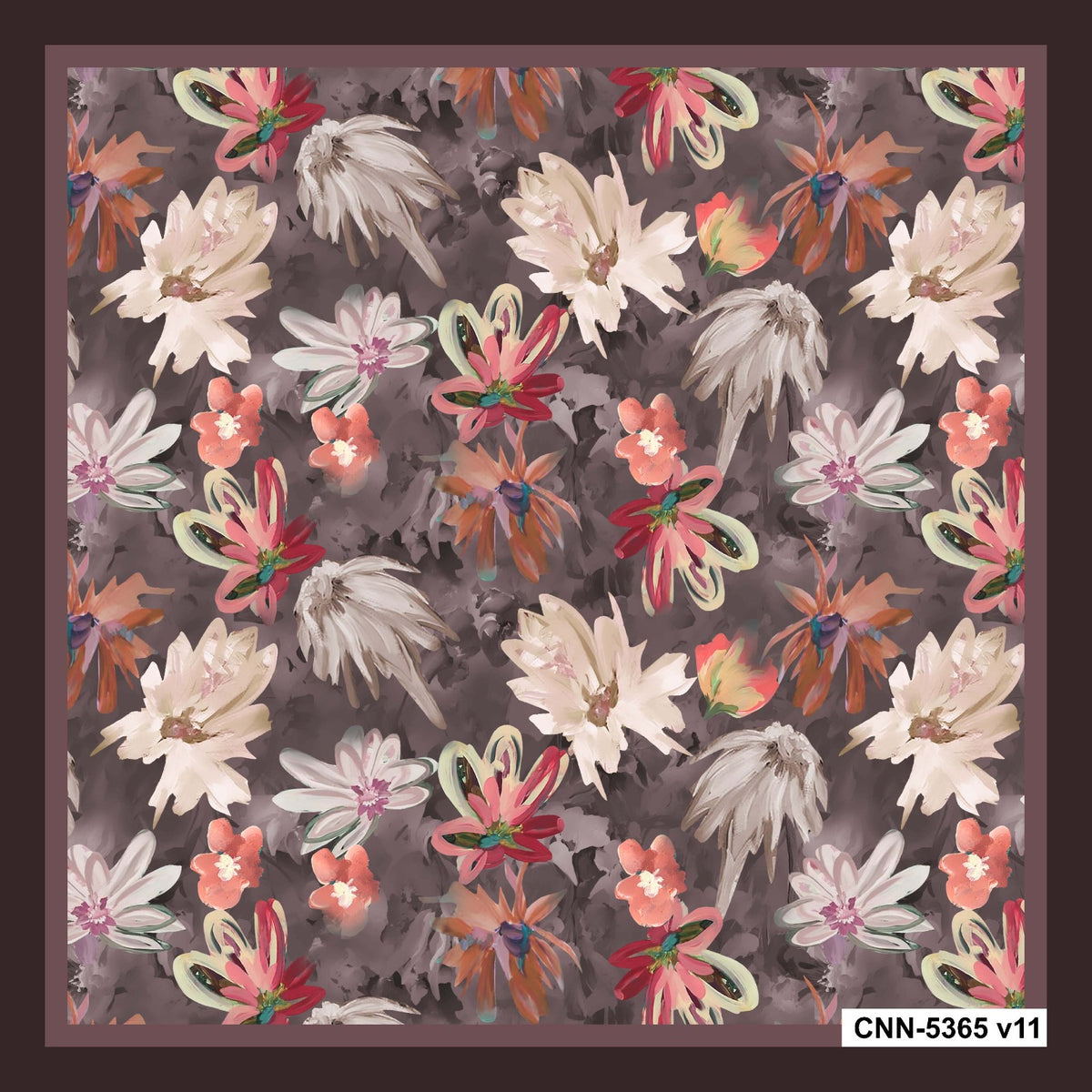 Dijital Soft Eşarp V-5123-11 - Venosa Scarf Eşarp