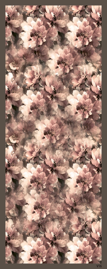 Desenli Kraş Şal B-3060-11 - Venosa Scarf Şal