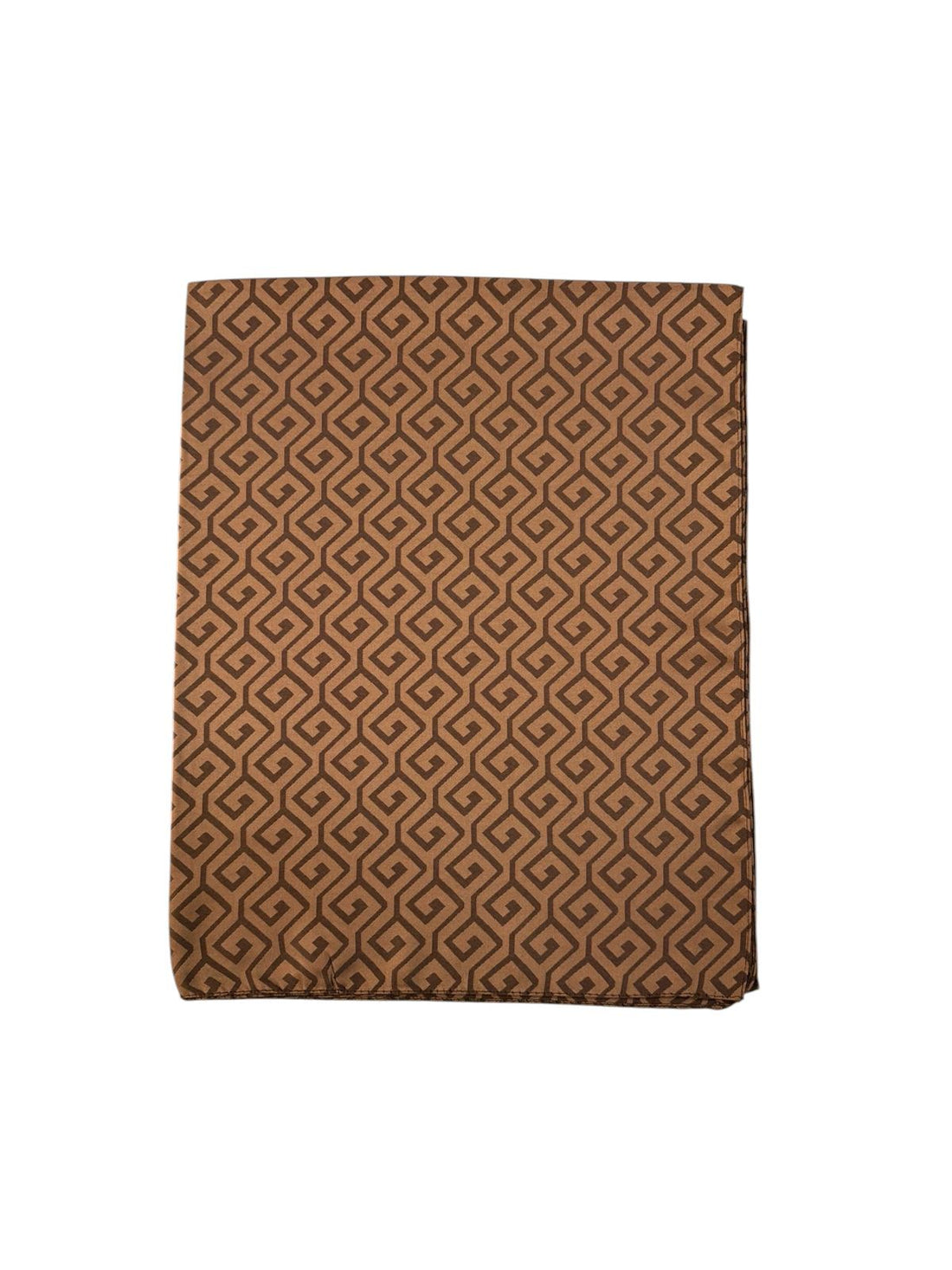 Çift Renkli Jakarlı Şal F-1023-11 KAHVERENGİ - Venosa Scarf Şal