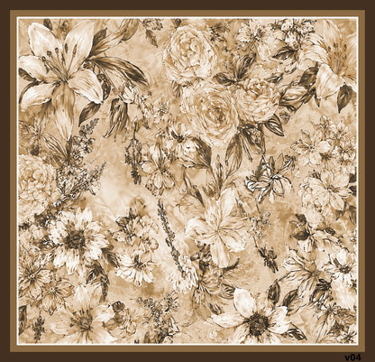 Dijital Soft Eşarp V-5521-11 - Venosa Scarf Eşarp